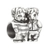 Sterling Silver Charm “Brothers”