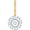 14K Yellow Charm/Pendant Mounting for 6-6.5 mm Pearl