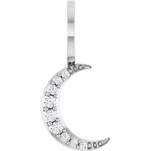 Crescent Moon Pendant Mounting