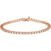 2 1/4 Ctw Natural Diamond Line Bracelet