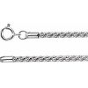 Sterling Silver 2.75 mm Popcorn 7″ Chain