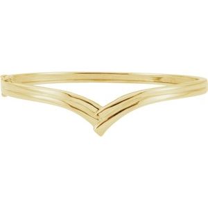 Hinged Bangle Bracelet