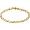 14K Yellow 2.2 mm Round Line 7″ Bracelet Mounting