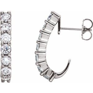 3/4 Ctw Natural Diamond Earrings