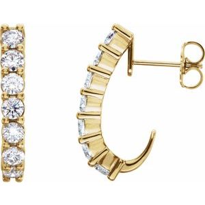 3/4 Ctw Natural Diamond Earrings