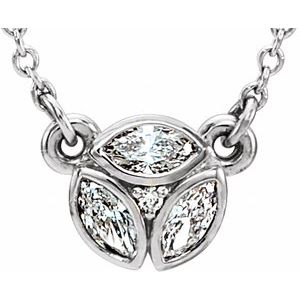 1/5 Ctw Natural Diamond Necklace