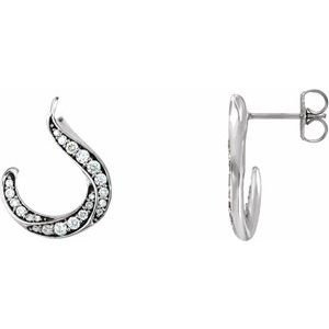 3/8 Ctw Natural Diamond Earrings