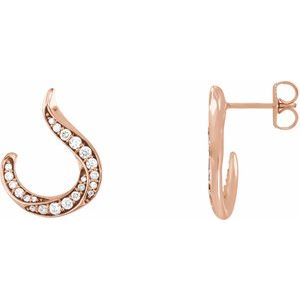 3/8 Ctw Natural Diamond Earrings