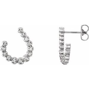 1/4 Ctw Natural Diamond Earrings