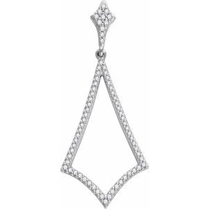 1/4 Ctw Natural Diamond Pendant