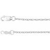 10K White 1.25 mm Rope 16″ Chain