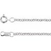 Platinum 1.5 mm Cable 16″ Chain