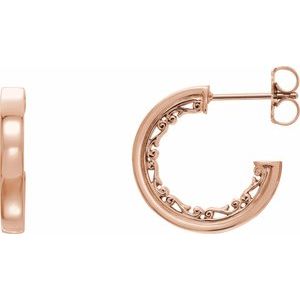 Vintage-Inspired Hoop Earrings