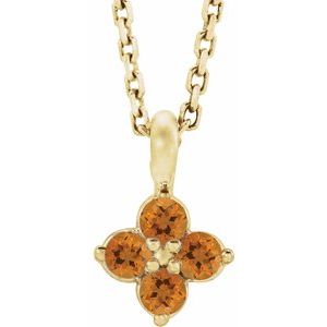 Youth Natural Citrine Necklace