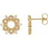 14K Yellow 1/3 CTW Natural Diamond Earrings