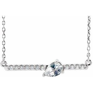 Sterling Silver 1/3 CTW Natural Diamond 18″ Necklace