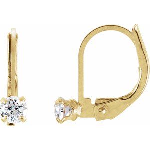 Youth Cz Earrings