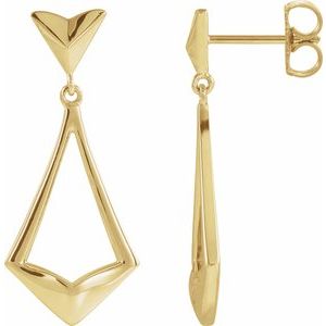 Geometric Dangle Earrings