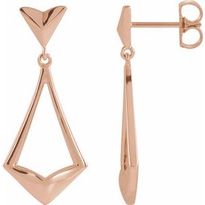 Geometric Dangle Earrings