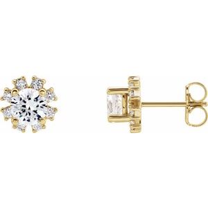 2 Ctw Natural Diamond Earrings