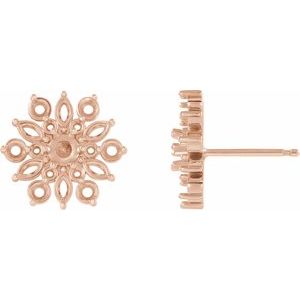 Vintage-Inspired Stud Earring Mounting