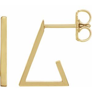 Triangle Hoop Earrings