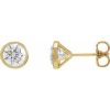 14K Yellow 1 3/4 CTW Natural Diamond Cocktail-Style Earrings