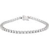 14K White 3 1/2 CTW Lab-Grown Diamond Line 7 1/4″ Bracelet