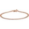 14K Rose 7/8 CTW Lab-Grown Diamond Line 7 1/4″ Bracelet