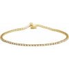 14K Yellow 1 CTW Natural Diamond Line 7 1/4″ Bracelet