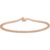 14K Rose 1.9 mm Round Line 7 1/4″ Bracelet Mounting