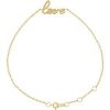 14K Yellow Love 6 1/2-7 1/2″ Bracelet