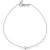 Platinum Love 6 1/2-7 1/2″ Bracelet