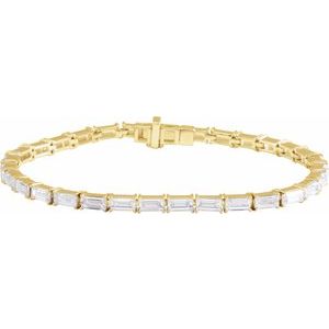 6 1/5 Ctw Lab-Grown Diamond Bracelet