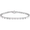 14K White 6 1/5 CTW Lab-Grown Diamond 7″ Bracelet