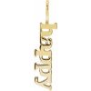 14K Yellow Happy Charm/Pendant