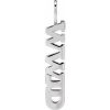 Sterling Silver WWJD Charm/Pendant