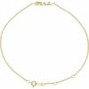 14K Yellow Script Mrs 6 1/2-7 1/2″ Bracelet