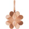 14K Rose Four-Leaf Clover Charm/Pendant