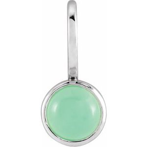 Natural Chrysoprase Pendant