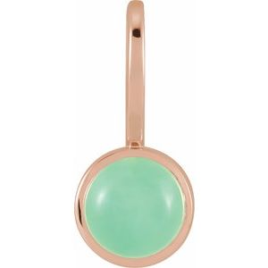 Natural Chrysoprase Pendant