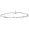 14K White 1 3/4 CTW Lab-Grown Diamond 7″ Line Bracelet