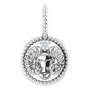 Sterling Silver 2 mm Round Aries Accented Zodiac Charm/Pendant Mounting