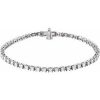 14K White 2 1/2 CTW Lab-Grown Diamond 7″ Line Bracelet