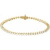 14K Yellow 3 CTW Lab-Grown Diamond 7 1/4″ Line Bracelet