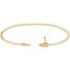 14K Yellow 1 1/2 CTW Natural Diamond 7 1/4″ Line Bracelet