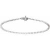 14K White 1 1/2 CTW Natural Diamond 7 1/4″ Line Bracelet