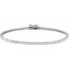 14K White 1 5/8 CTW Lab-Grown Diamond Line 7″ Bracelet