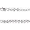 Sterling Silver 4 mm Cable 20″ Chain