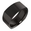 Zirconium 8 mm Square Comfort-Fit Band Size 10